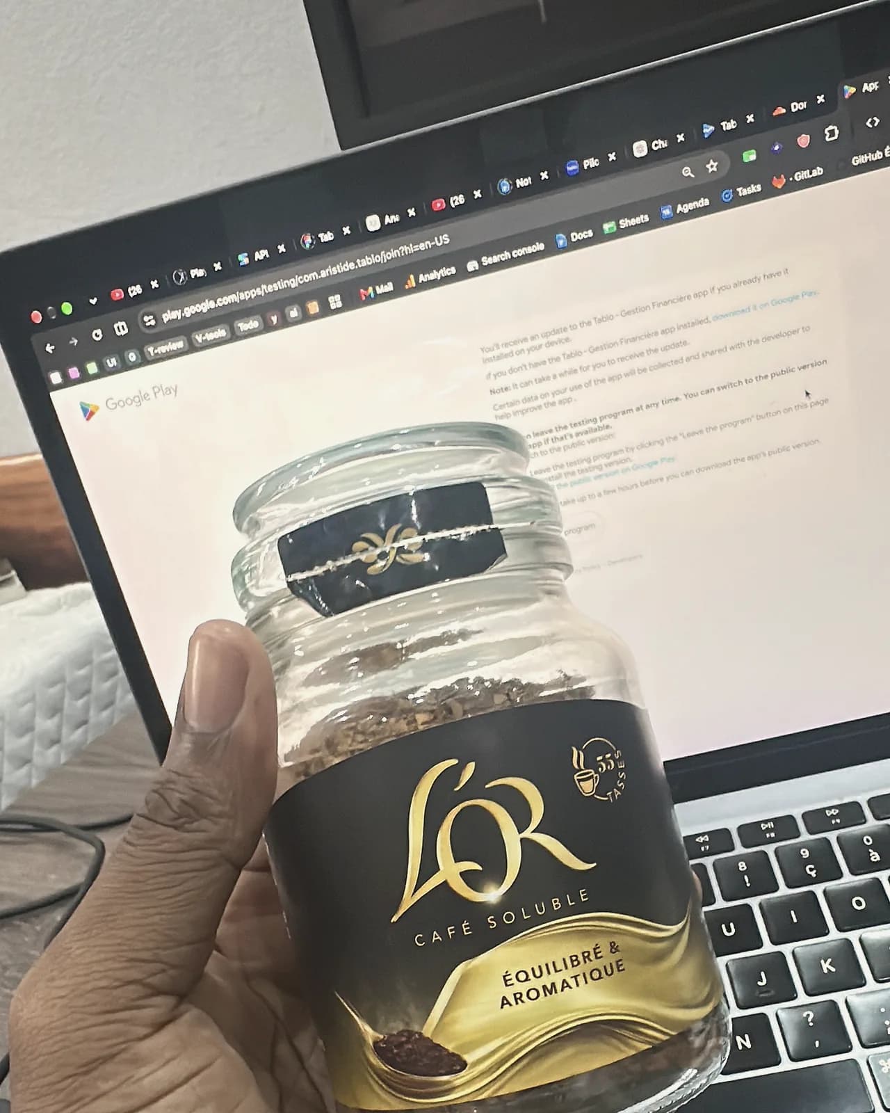 The first coffee
