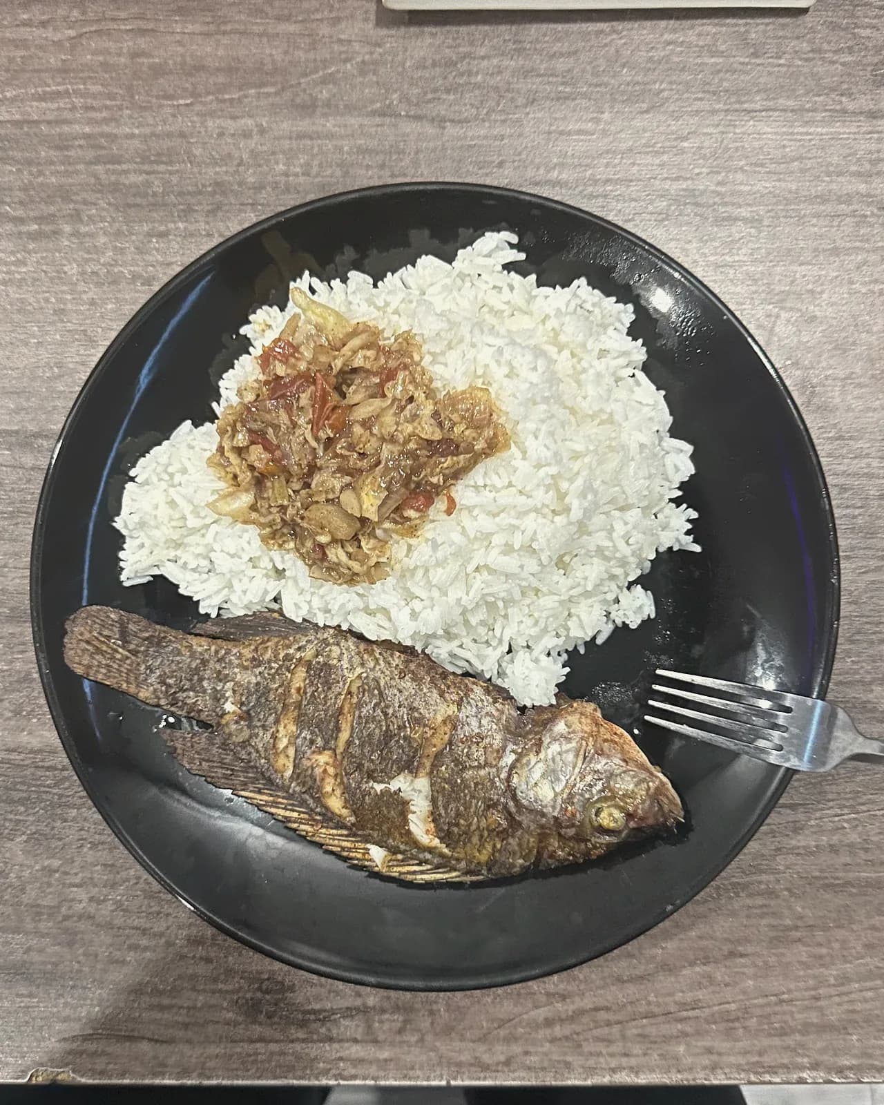 Homemade fish, tested in production